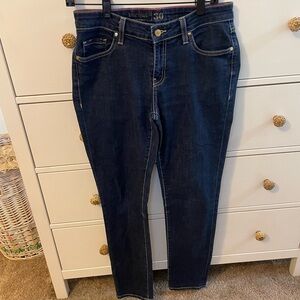 Kate Spade Broome Street Dark Wash Straight Leg Jeans